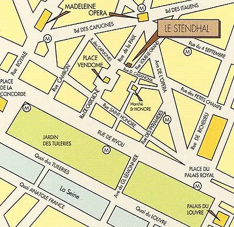 Le Stendhal - Vendome 4* パリ